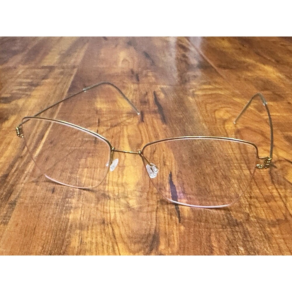 Lindberg Air Titanium Rim Femke P60 Soft Orange 51 GC103 Eyeglasses Frames - New